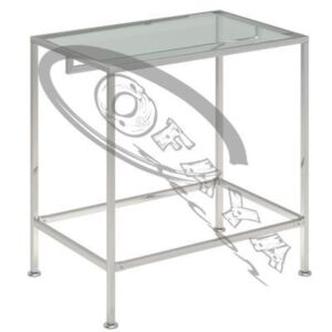30408 - Table stand with glass shelves