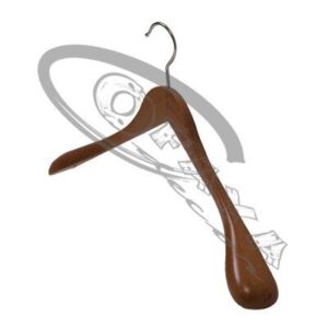 16 - Luxury wooden hanger for outerwear