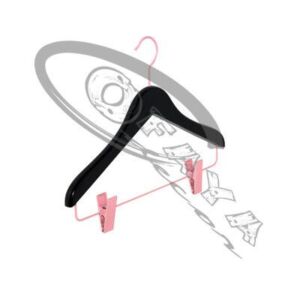 33 - Luxurious wooden hanger for blouses and pants