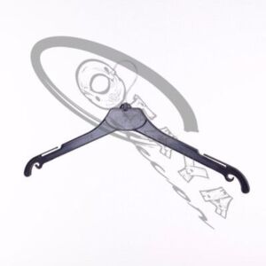 40402 - Plastic hanger