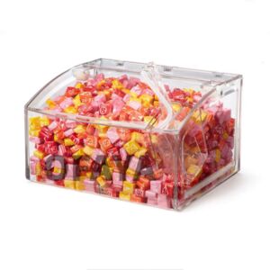 Прозрачен диспенсър за насипни храни