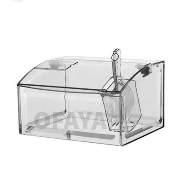 Прозрачен диспенсър за насипни храни