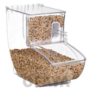 Прозрачен диспенсър за насипни храни