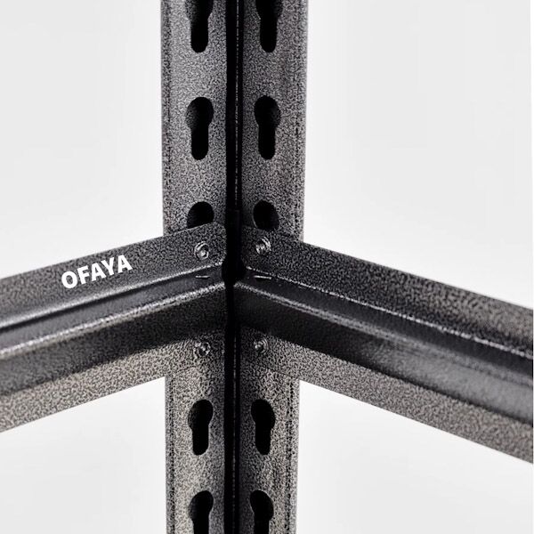 Метален стелаж Ofaya Strong 200/100/4см, 5 нива по 150кг на раф