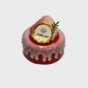 51261 - DECORATION MINI CAKE WITH STRAWBERRY